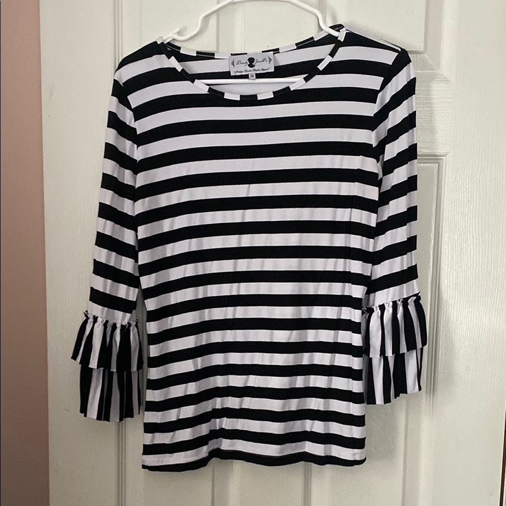 Dainty Jewell’s Striped Layering Top